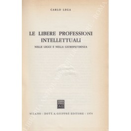 Le libere professioni intellettuali