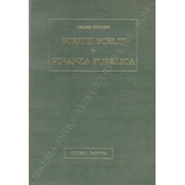 Scritti scelti di finanza pubblica