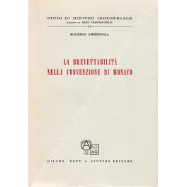 La brevettabilità nella convenzione di Monaco