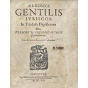 Alberici Gentilis ivriscos. In titulum Digestorum