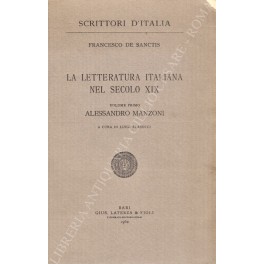 La letteratura italiana