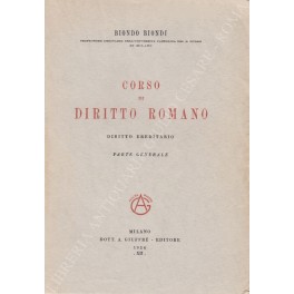 Corso di diritto romano