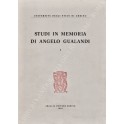 Studi in memoria di Angelo Gualandi