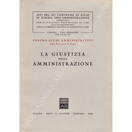 La giustizia nella amministrazione