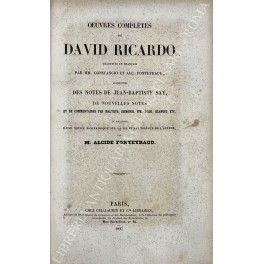 Oeuvres completes de David Ricardo