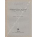 Per l'educazione dei giudici e degli avvocati penali