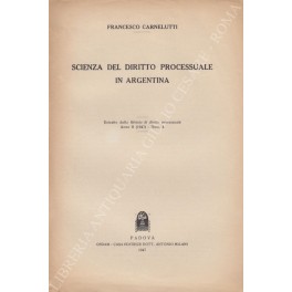 Scienza del diritto processuale in Argentina