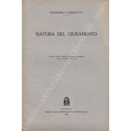 Natura del giuramento