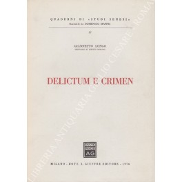 Delictum e crimen