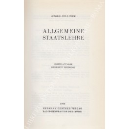 Allgemeine staatslehre