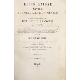 Legislazione civile commerciale e criminale. Vol. VI