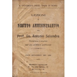 Lezioni di diritto amministrativo