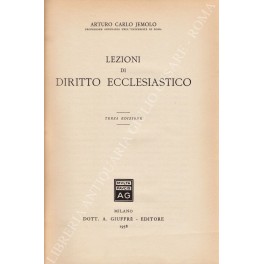 Lezioni di diritto ecclesiastico 