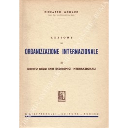Lezioni di organizzazione internazionale