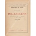 Delle società. Disposizioni generali. Soc. semplici.