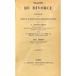 Traite du divorce