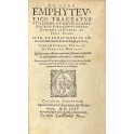 De iure emphyteutico tractatus utilissimi duorum 