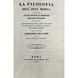 La filosofia dell'arte medica