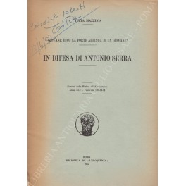 In difesa di Antonio Serra