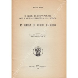 Il dramma di Giuseppe Venanzi