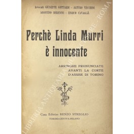 Perché Linda Murri è innocente. Arringhe 