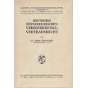 Deutsches (Osterreichisches) Versicherungs - vertragsrecht