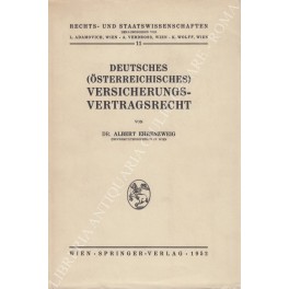 Deutsches (Osterreichisches) Versicherungs - vertragsrecht