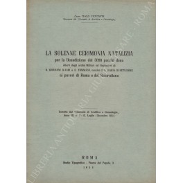 La solenne cerimonia natalizia per la Benedizione dei 5000 pacchi 