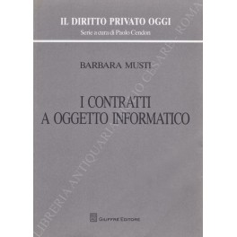 I contratti a oggetto informatico