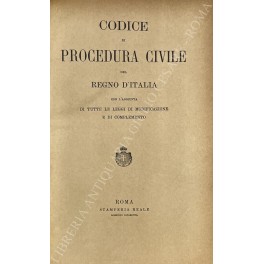 Codice di procedura civile del Regno d'Italia