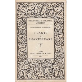 I Canti di Shakespeare