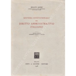 Sistema istituzionale del diritto amministrativo