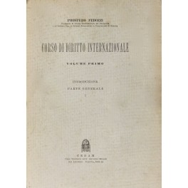 Corso di diritto internazionale. 