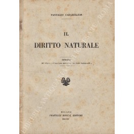 Il diritto naturale