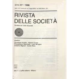 Rivista delle società. Fondata da Tullio Ascarelli. Anno 41° - 1996