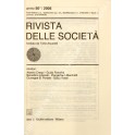 Rivista delle società. Fondata da Tullio Ascarelli. Anno 50° - 2005.