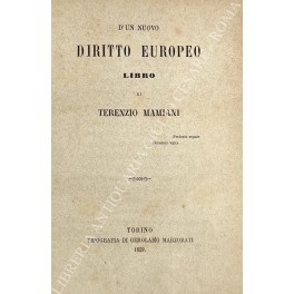 D'un nuovo diritto europeo