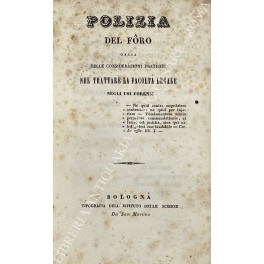 Polizia del foro