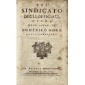 Del sindicato degli officiali. Opera dell'avvocato Domenico Moro