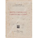 Diritto corporativo e diritto del lavoro