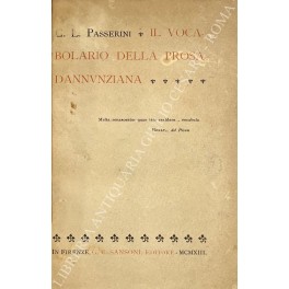 Il vocabolario della prosa dannunziana