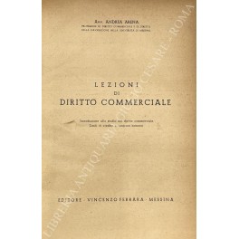 Lezioni di diritto commerciale