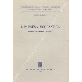 L'impresa scolastica. Profili costituzionali