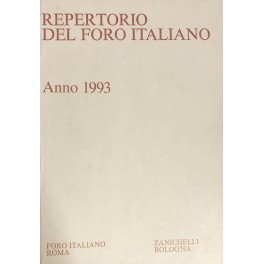 Repertorio Generale Annuale del Foro Italiano. Annate 1970-1979