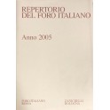 Repertorio Generale Annuale del Foro Italiano. Annata 2005