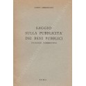 Saggio sulla pubblicità dei beni pubblici