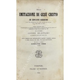 Della imitazione di Gesù Cristo