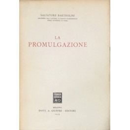 La promulgazione