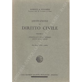 Istituzioni di diritto civile