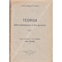 Teorica della legislazione e del governo